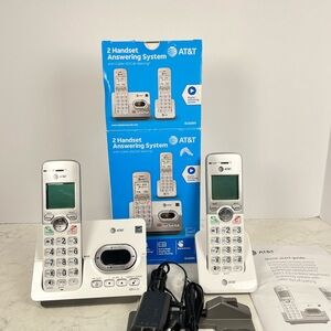 AT&T White Cordless Phone System